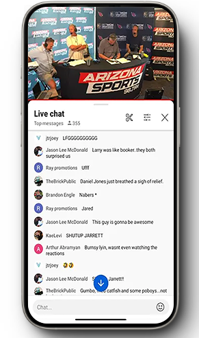 Social media streaming